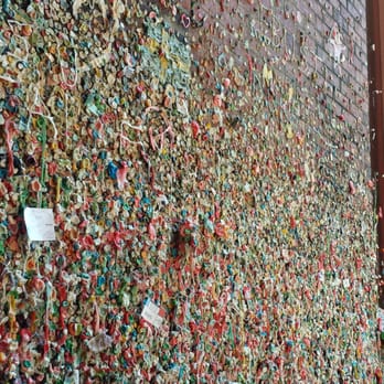 The Gum Wall - Local Flavor Near Me - Seattle, Washington
