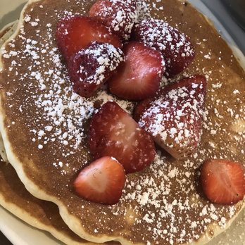 Buttermilk - Strawberry Pancakes - Coffee & Tea Near Me - Naperville, Illinois