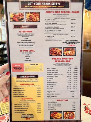 Menu photo 6 Mr. and Mrs. Crab Tampa, FL Menu photo 6 Mr. and Mrs. Crab Tampa, FL
