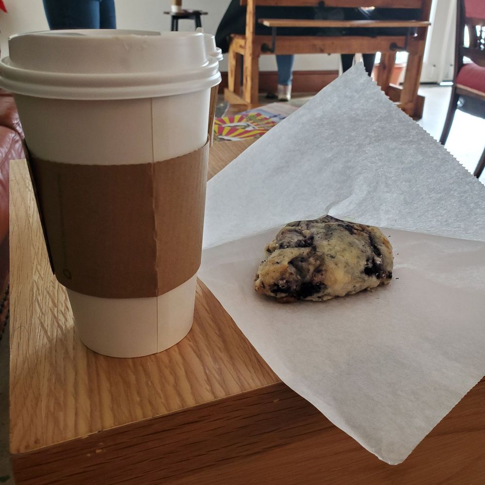 Roots Plants Coffee - Honey chai and a blueberry scone - Flowers & Gifts Near Me - Slidell, Louisiana Roots Plants Coffee - Honey chai and a blueberry scone - Flowers & Gifts Near Me - Slidell, Louisiana