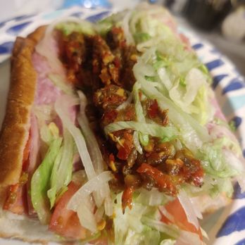 Philly's Best - The Italian sub the mortadella subbed for turkey . They pack in the meat always fresh and great portions - Sandwiches Near Me - Irvine, California