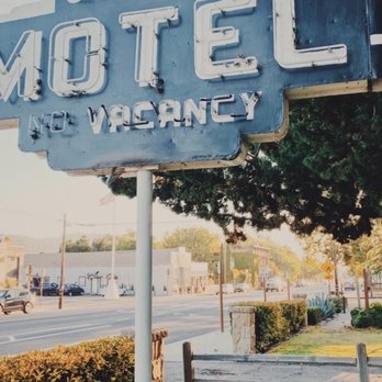 Alamo Motel - Motel Sign - Hotels Near Me - Los Alamos, California