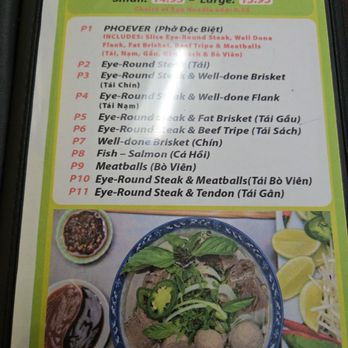 Phoever - Menu & pricing - Vietnamese Near Me - Pensacola, Florida