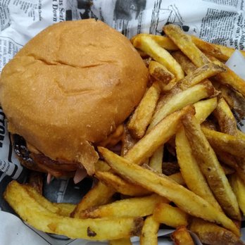 Chamos Grill - Kickin' Chicken Sandwich with fries combo $10 + $2 (comes with a drink). - Burgers Near Me - Ottawa, Ontario
