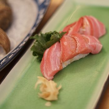 Faceless Samurai - a plate of sushi on a green plate - Japanese Near Me - Palm Harbor, Florida Faceless Samurai - a plate of sushi on a green plate - Japanese Near Me - Palm Harbor, Florida