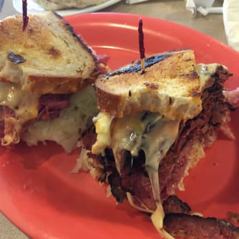 Roasters 'N Toasters - Pinecrest - Pastrami and Cornbeef Combo Reuben - Bagels Near Me - Miami, Florida