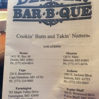 Dexter Bar-B-Q - Dexter - Barbeque Near Me - Dexter, Missouri Dexter Bar-B-Q - Dexter - Barbeque Near Me - Dexter, Missouri