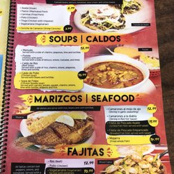 Lindo Veracruz Taqueria - Menu