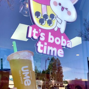 Ume Tea - Outside sign - Bubble Tea Near Me - Santa Clara, California