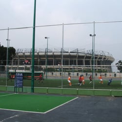 Centro de Soccer Siete Azteca - Al interior del Centro de Soccer 7
