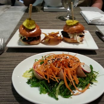 One Flew South - Pork sliders appetizer and seaweed salad..yum yum! - New American Near Me - Atlanta, Georgia One Flew South - Pork sliders appetizer and seaweed salad..yum yum! - New American Near Me - Atlanta, Georgia