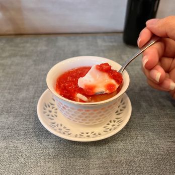 Delage - Strawberry panna cotta - Japanese Near Me - Oakland, California