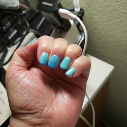 As you can see from the picture, this is color changing Polish.