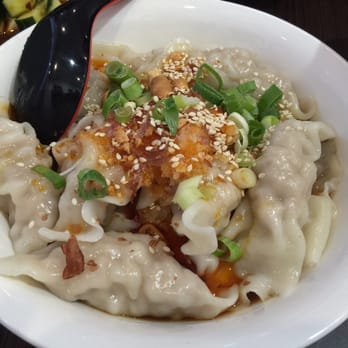 Si Chuan Style - These dumplings were right up my alley - with a delicious peanut topping and a broth in the base of the bowl - Szechuan Near Me - Rotorua, BOP Si Chuan Style - These dumplings were right up my alley - with a delicious peanut topping and a broth in the base of the bowl - Szechuan Near Me - Rotorua, BOP