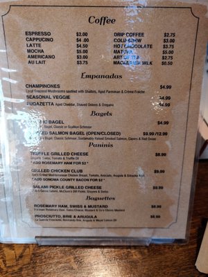 Menu photo 6 The Epicurean Trader San Francisco, CA