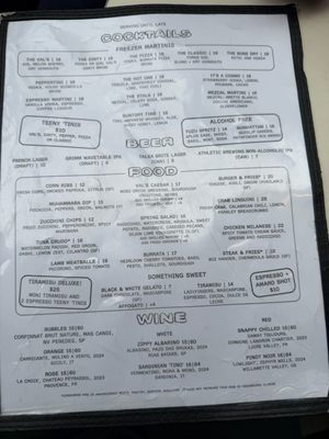 Menu photo 1 Bar Valentina New York, NY Menu photo 1 Bar Valentina New York, NY