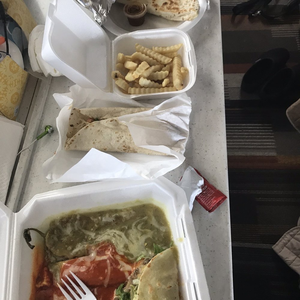 Tacos Mirasol - Combo platter 7, shrimp quesadilla, chicken burrito - Mexican Near Me - Deming, New Mexico Tacos Mirasol - Combo platter 7, shrimp quesadilla, chicken burrito - Mexican Near Me - Deming, New Mexico