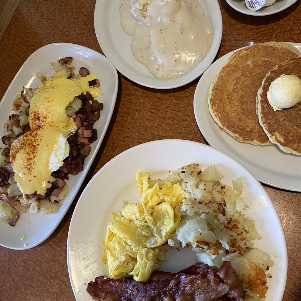 Goody's Eatery - The Hamilton Skillet with buttermilk biscuit and gravy. The Hungry Man with pancakes. - American Near Me - Westminster, Colorado Goody's Eatery - The Hamilton Skillet with buttermilk biscuit and gravy. The Hungry Man with pancakes. - American Near Me - Westminster, Colorado