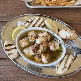 Shoreline Cafe - Olive oil poached shrimp - Seafood Near Me - Santa Barbara, California