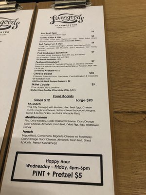 Menu photo 2 levengoods Lancaster, PA