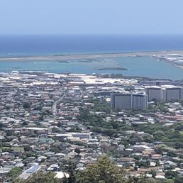 Overlooking airport area Overlooking airport area