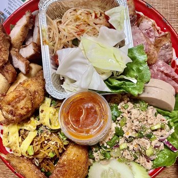 Snackboxe Bistro - Lao Platter - Laotian Near Me - Duluth, Georgia