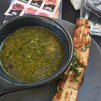 Postino East - CHICKEN SKEWER w/SOUP OF THE MOMENT (CUP) - Wine Bars Near Me - Gilbert, Arizona