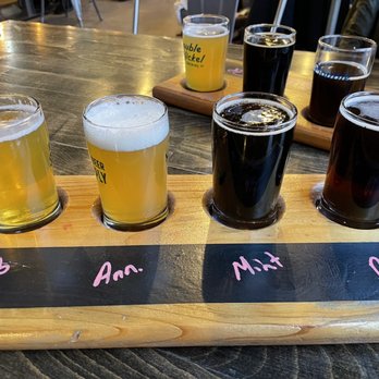 Double Nickel Brewing Company - My flight! - Breweries Near Me - Pennsauken, New Jersey Double Nickel Brewing Company - My flight! - Breweries Near Me - Pennsauken, New Jersey
