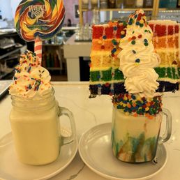 Rainbow brite shake