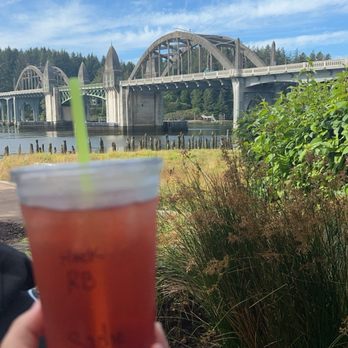 River Roasters - Red Bull with huckleberry - Coffee & Tea Near Me - Florence, Oregon