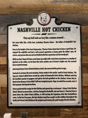 Menu photo 2 Prince's Hot Chicken Nashville, TN Menu photo 2 Prince's Hot Chicken Nashville, TN