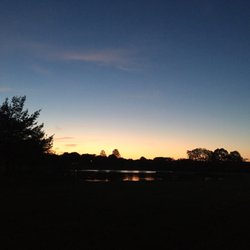 Duck Creek Greenbelt Trail - Sunset