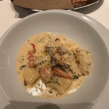 Hawks - We started with the lobster House Made Gnocchi. - New American Near Me - Granite Bay, California