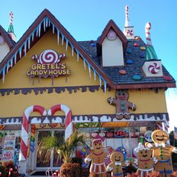 Exterior outside entrance of Gretel’s Candy House - Myrtle Beach, South Carolina Exterior outside entrance of Gretel’s Candy House - Myrtle Beach, South Carolina