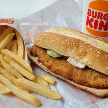 Burger King - Crispy chicken sandwich - Burgers Near Me - Brooklyn, New York