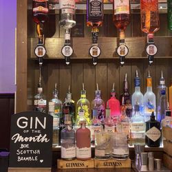 Gellions Bar - Inverness Gins