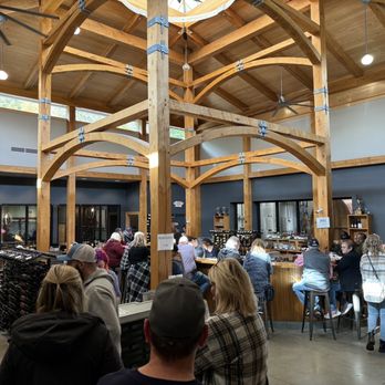 Black Star Farms - Bar area view when you first come in - Wineries Near Me - Suttons Bay, Michigan