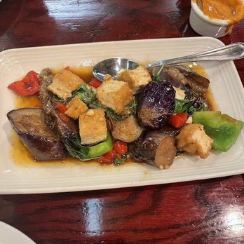 Amarin Thai Cuisine - Spicy eggplant with tofu - Thai Near Me - Mountain View, California Amarin Thai Cuisine - Spicy eggplant with tofu - Thai Near Me - Mountain View, California