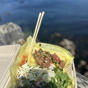 Hula's Island Grill - Ahi tuna bowl - Asian Fusion Near Me - Monterey, California Hula's Island Grill - Ahi tuna bowl - Asian Fusion Near Me - Monterey, California