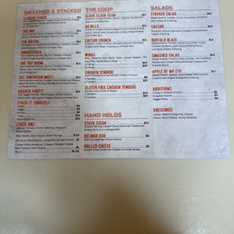 May 2026 Menu May 2026 Menu