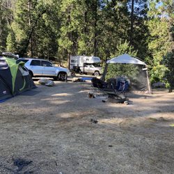 Campsite #9. Was actually the biggest campsite, with the most flat land.
