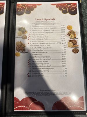 Menu photo 5 Ton's Palace Chinese Restaurant Lancaster, TX