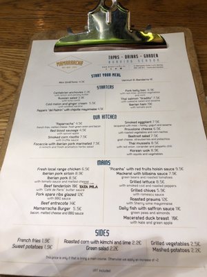 Menu photo 4 Mamarracha Seville, SE