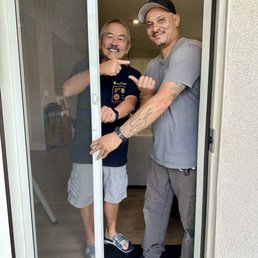 This is my guy Anthony, the technician that took care of all our door issues.  Anthony, you are the BEST!