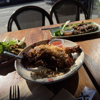 Isarn Thai Soul Kitchen - Hat Yai Chicken, sausage, and Crying Tiger - Thai Near Me - Kirkland, Washington Isarn Thai Soul Kitchen - Hat Yai Chicken, sausage, and Crying Tiger - Thai Near Me - Kirkland, Washington
