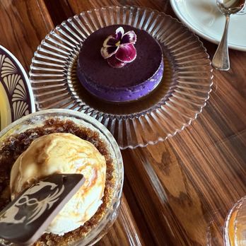 Twin Tails - Ube crème caramel - Thai Near Me - New York, New York Twin Tails - Ube crème caramel - Thai Near Me - New York, New York