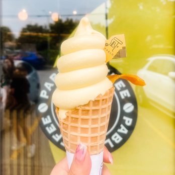 Pablo Cheese Tart - Mango soft serve - Bakeries Near Me - Markham, Ontario