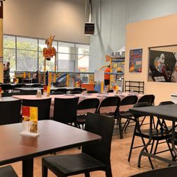 Kanga’s Indoor Playcenter - Cypress - toddler area in the corner by the entrance