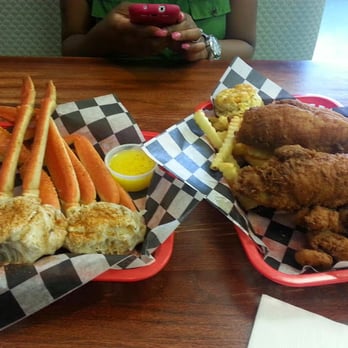 A'Nets Katch - Snow crab and tilapia old bayed - Seafood Near Me - Knightdale, North Carolina
