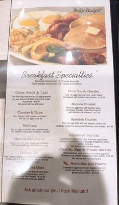 Menu photo 8 Zendejas Mexican Grill Rancho Cucamonga, CA